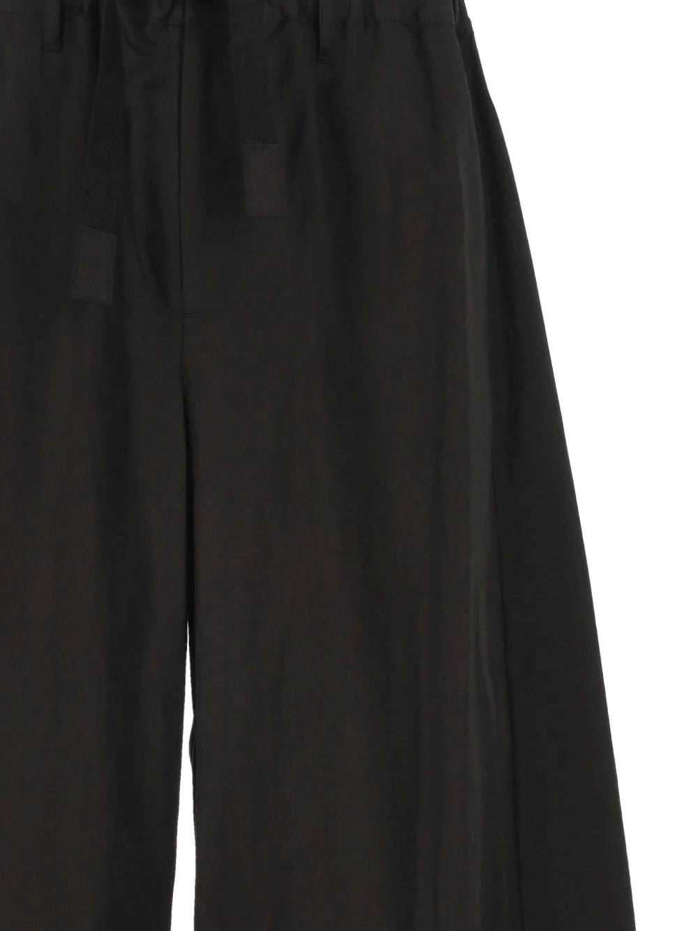 sacai Broek met trekkoorden bij de pijpen Zwart