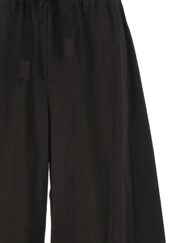 4月30日まで出品　最終値下げ価格　SACAI ドロースドリングスパンツ Sacai ドローストリング パンツ | ブラック | FARFETCH JP