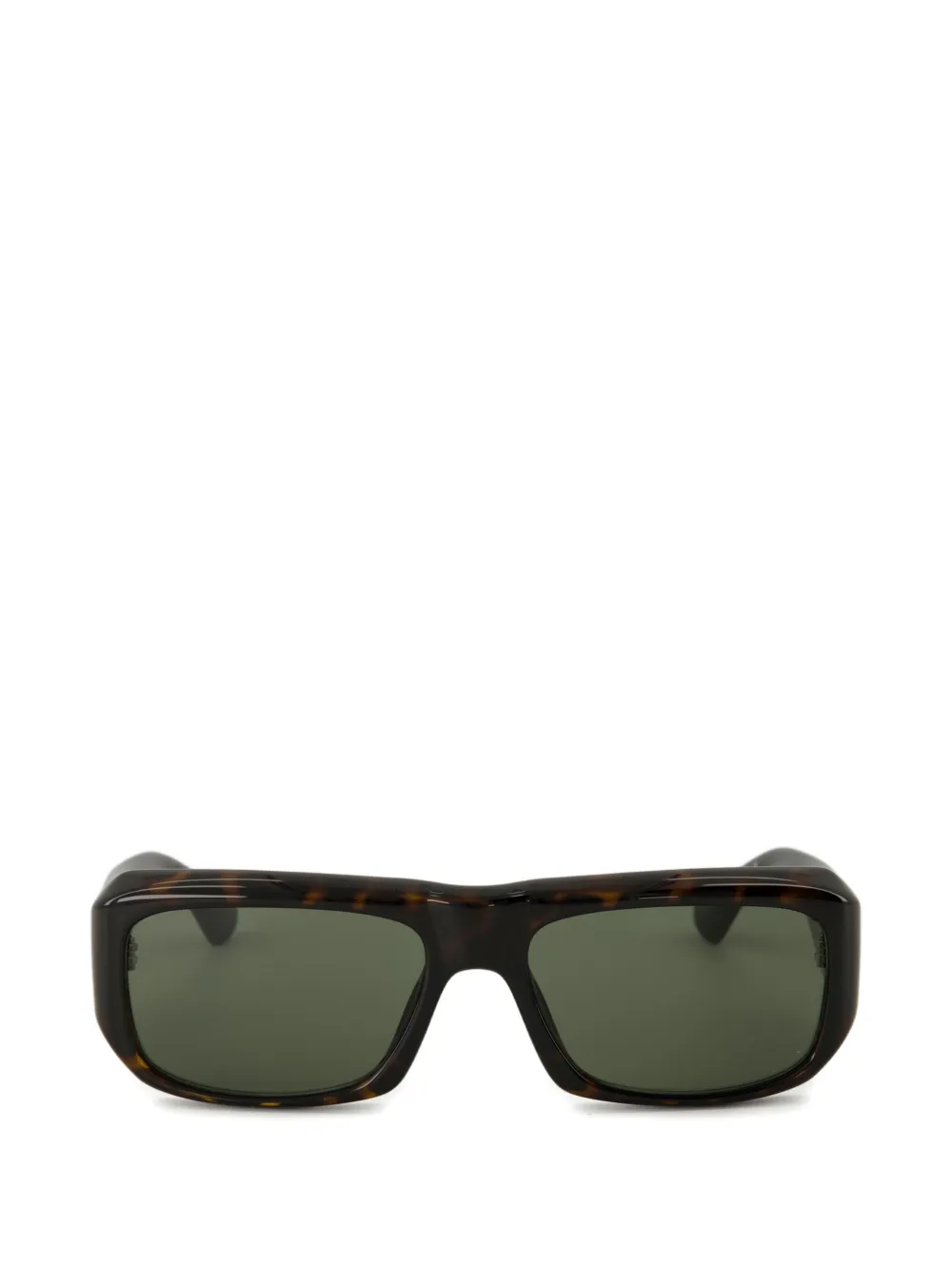 Saint Laurent SL 869 rectangle-frame sunglasses - Braun