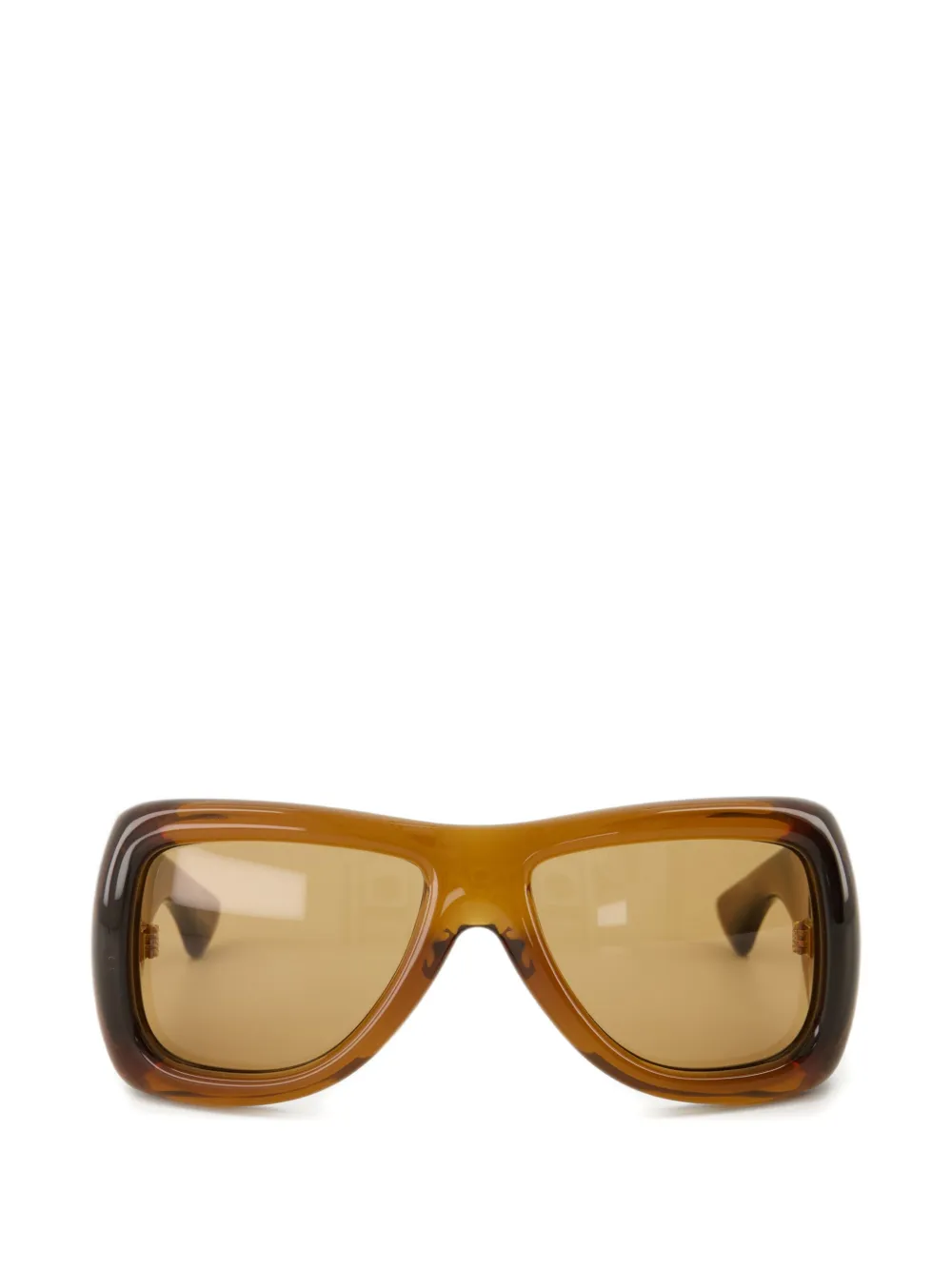 Saint Laurent SL 902 Howl oversized sunglasses - Braun
