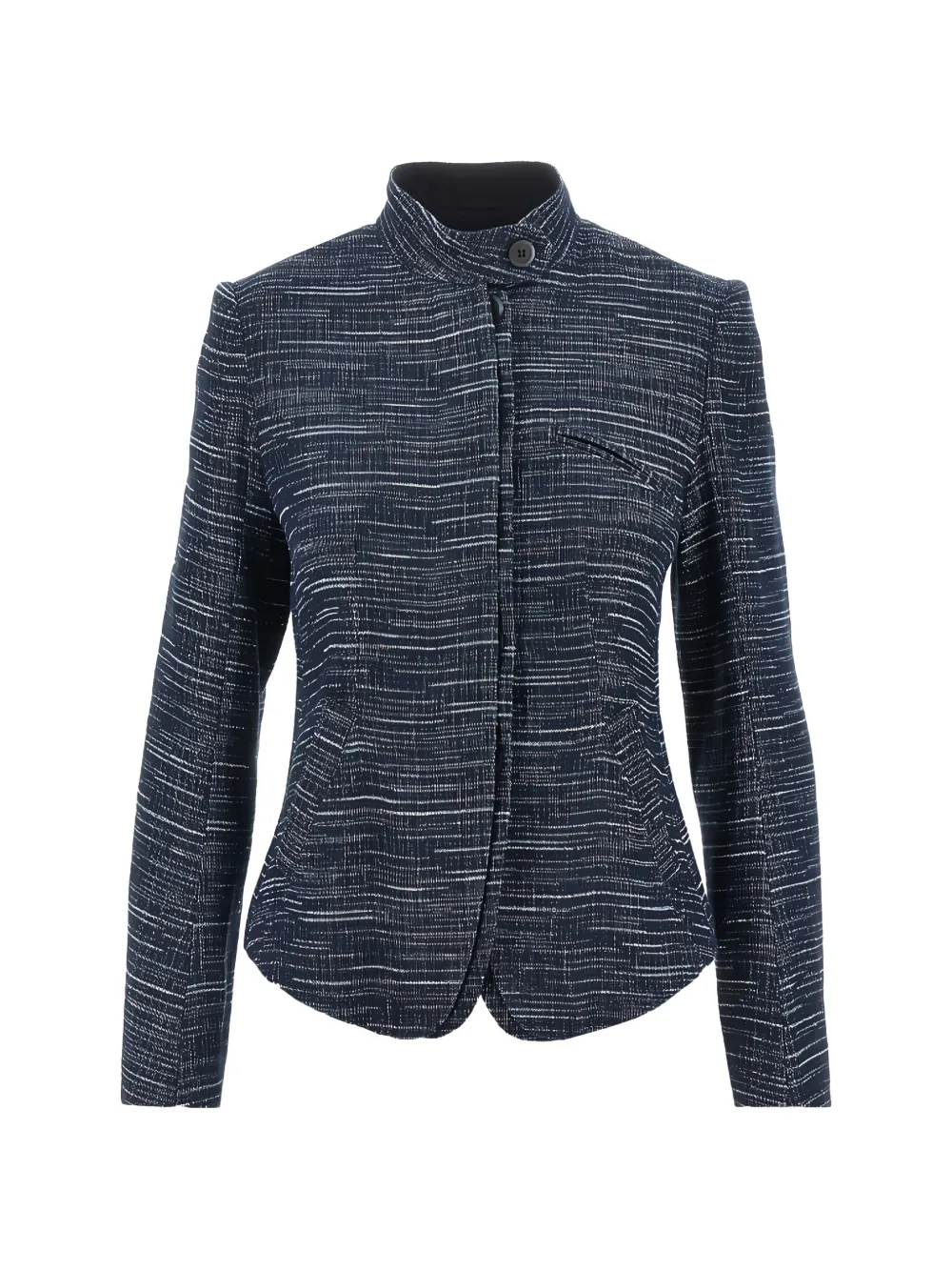 Emporio Armani denim-effect jacket - Blu