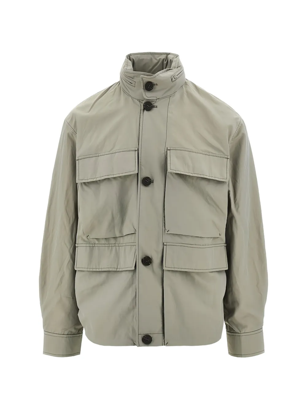 Emporio Armani buttoned pocket jacket - Grigio