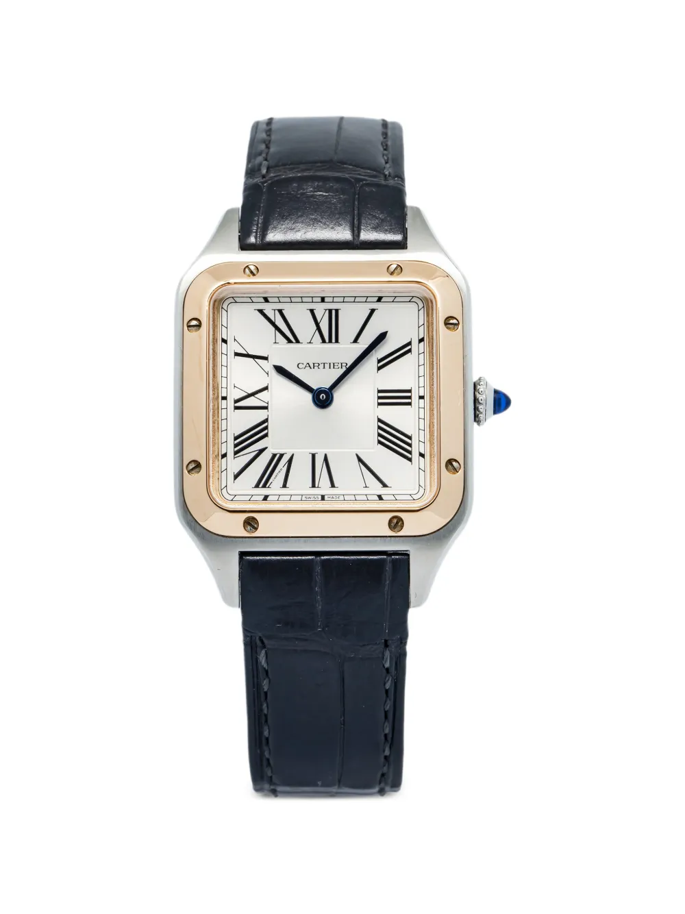 Cartier Orologio Santos Dumont 30mm - Bianco