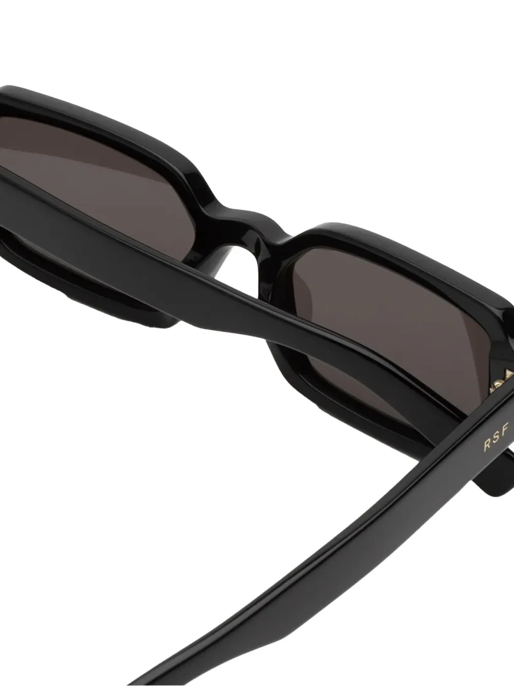  Retrosuperfuture Geometric-frame Sunglasses - Black 