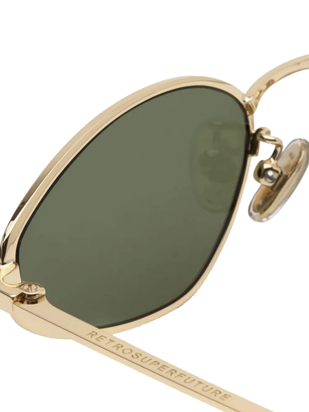  Retrosuperfuture Cat Eye-frame Sunglasses - Gold 