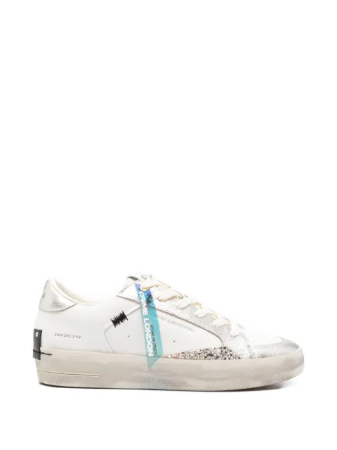 Crime London glitter-embellishment sneakers