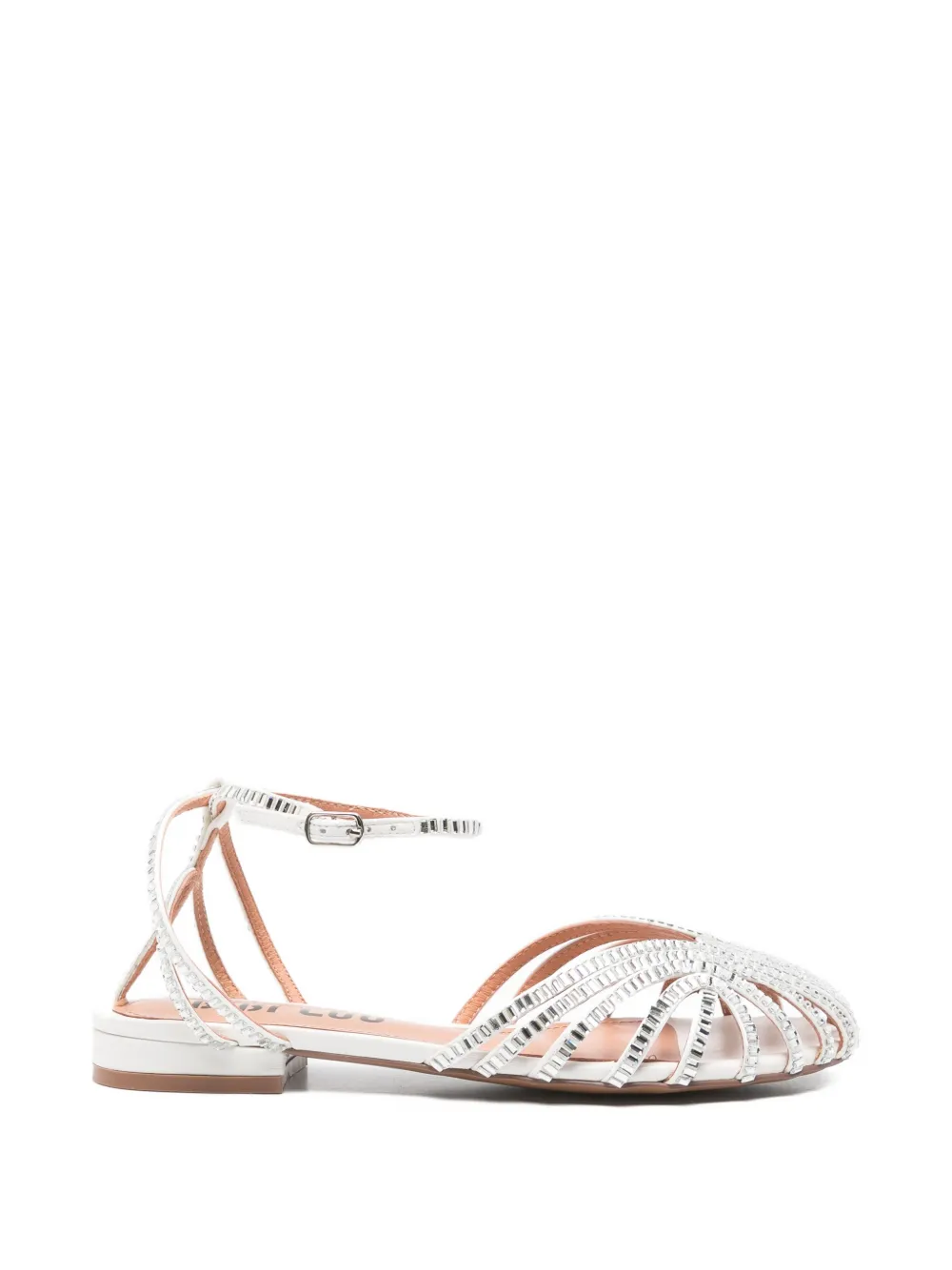Bibi Lou crystal-embellishment sandals Zilver
