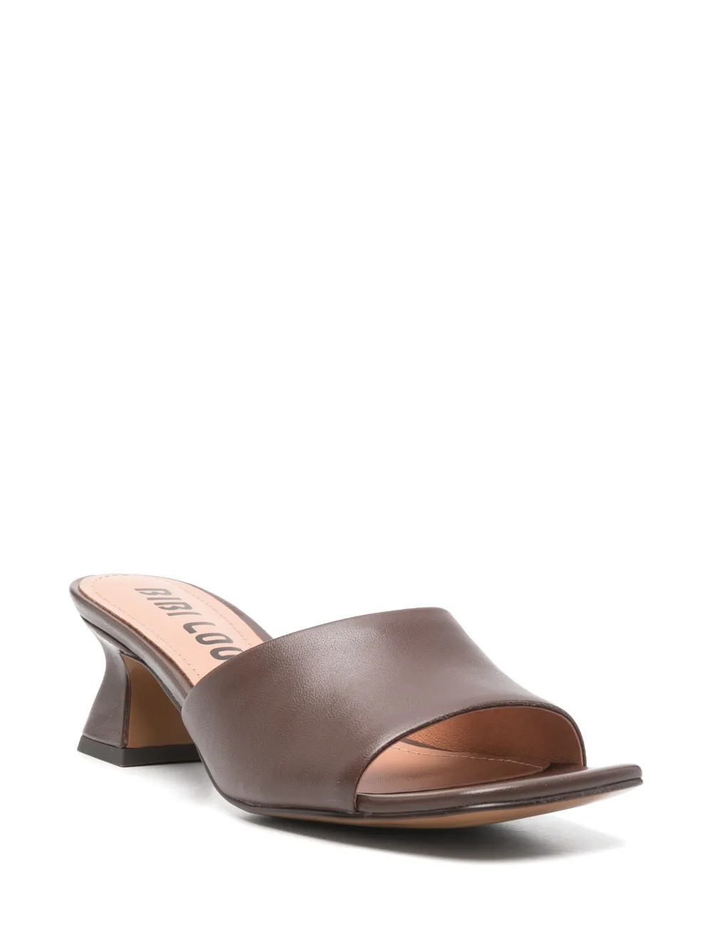 Bibi Lou square-toe leather sandals Bruin