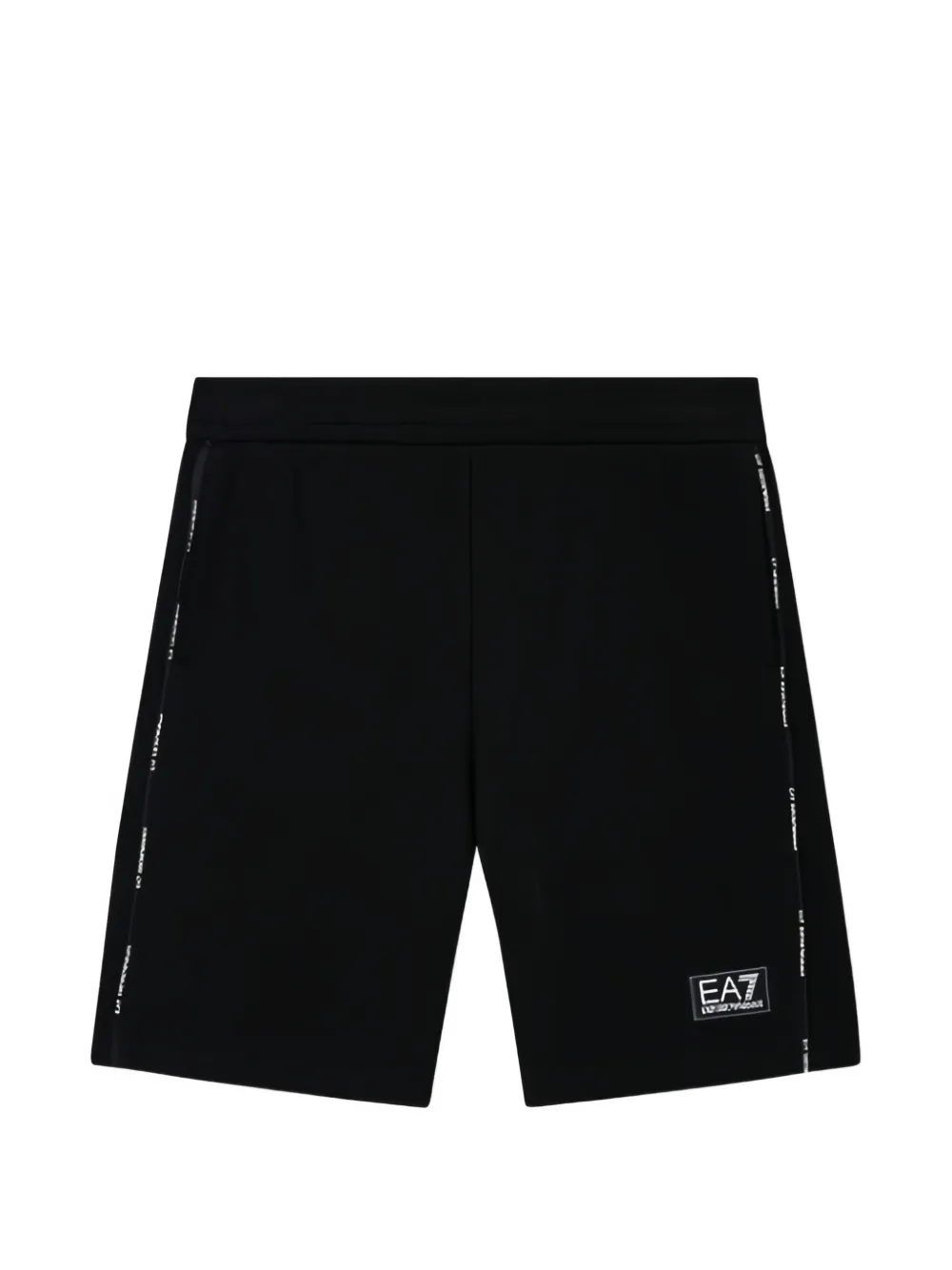 Ea7 Emporio Armani logo-detail bermuda shorts - Nero