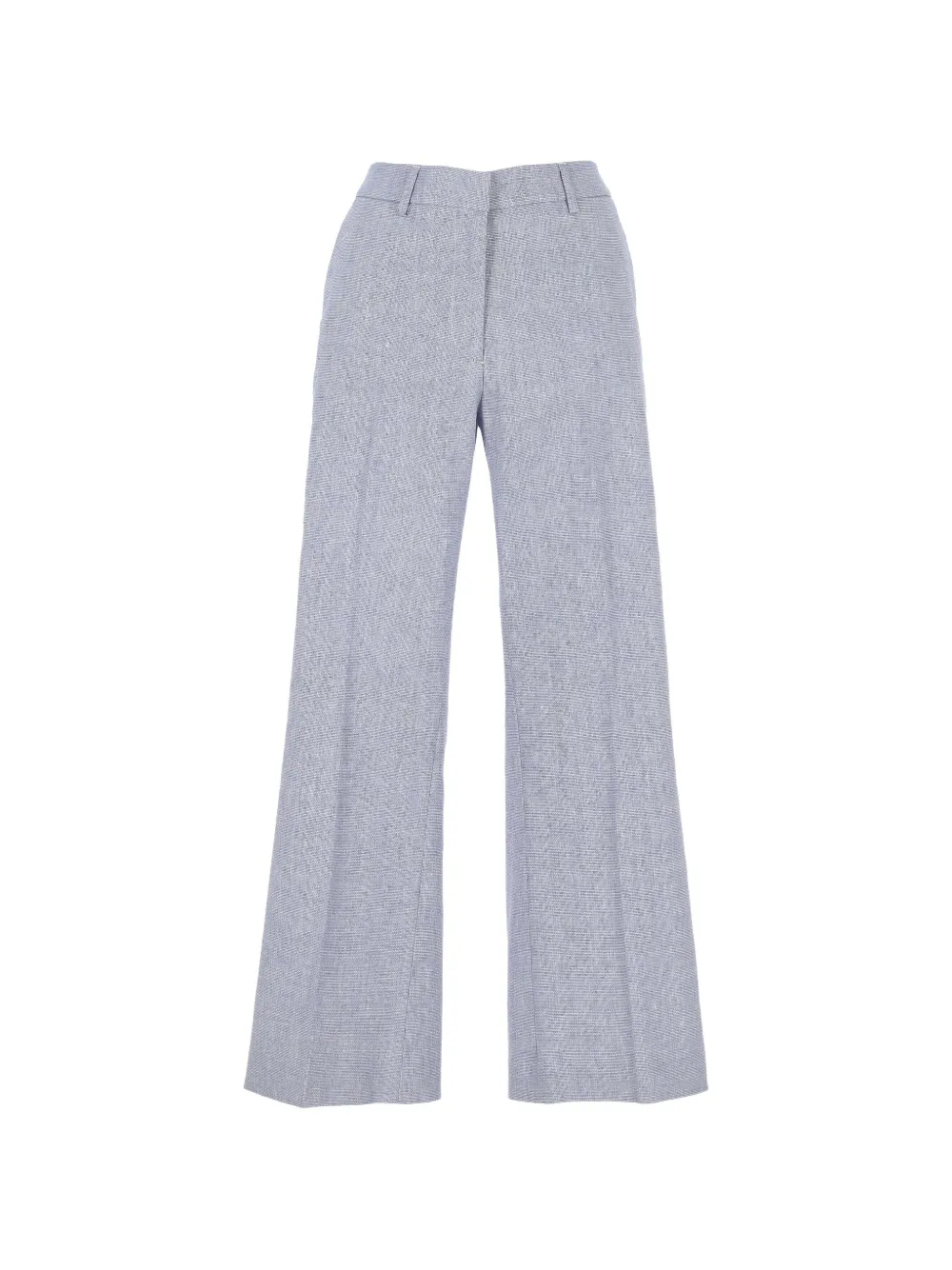 PT Torino pressed-crease wide-leg trousers - Blu