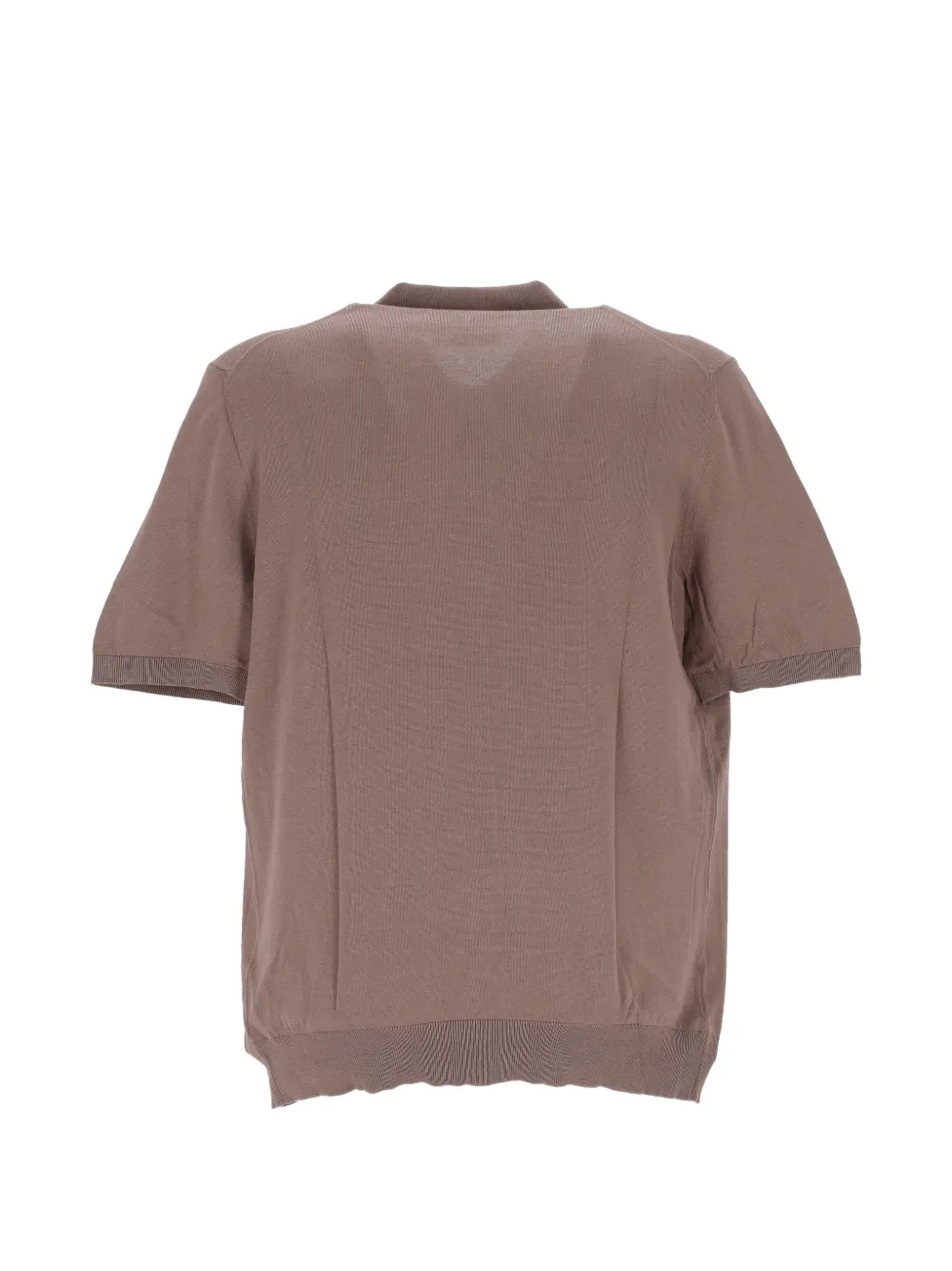 Gran Sasso Poloshirt met korte mouwen Beige