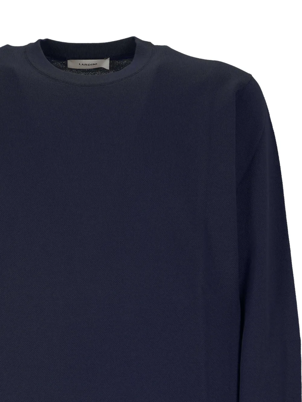 Lardini Gebreide trui met textuur Blauw