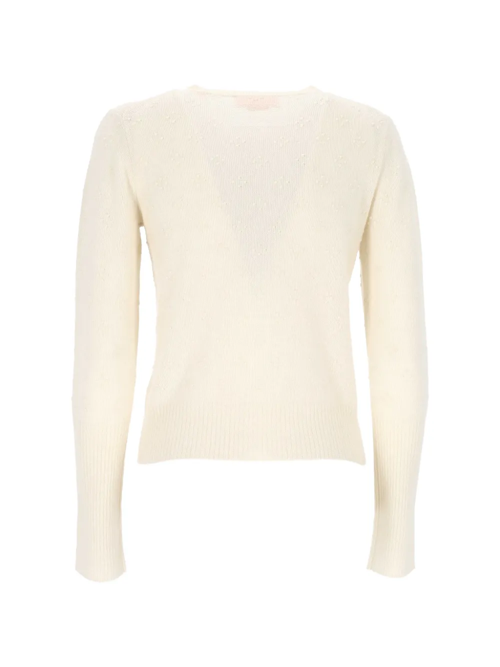 Guest In Residence Compass Jane pointelle gebreid vest Beige