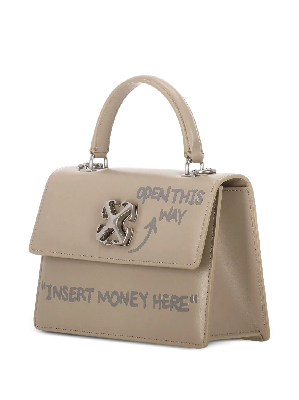  Off-white Bolso Shopper Jitney 1.4 - Neutro 
