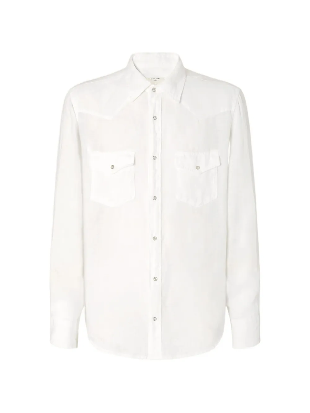 Jacob Cohën western-yoke flap-pocket shirt - Bianco
