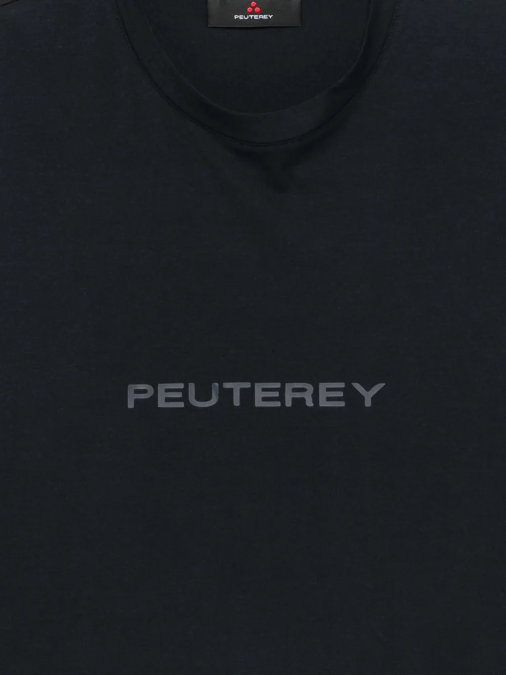 Peuterey T-shirt met logoprint Zwart