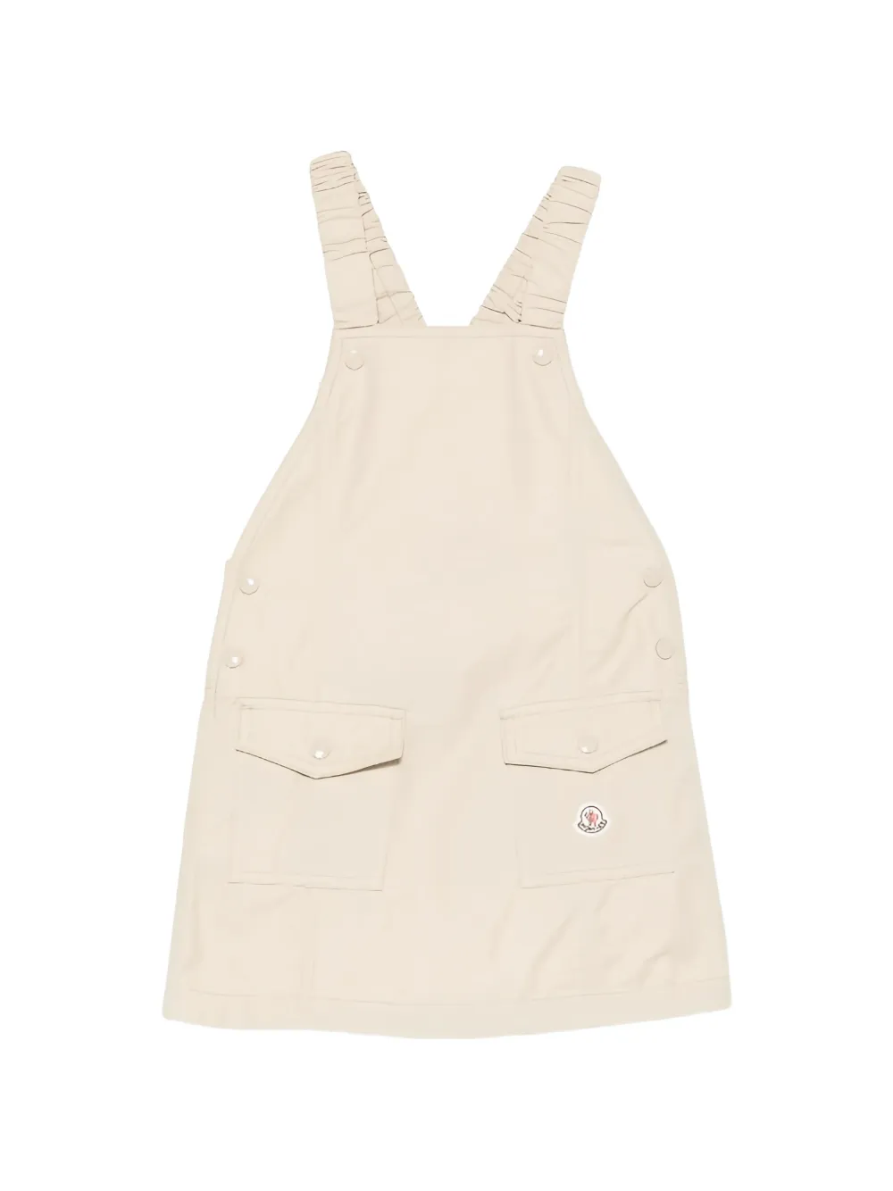 Moncler Enfant robe mi-longue à volants - Tons neutres Moncler Enfant robe mi-longue à volants - Tons neutres