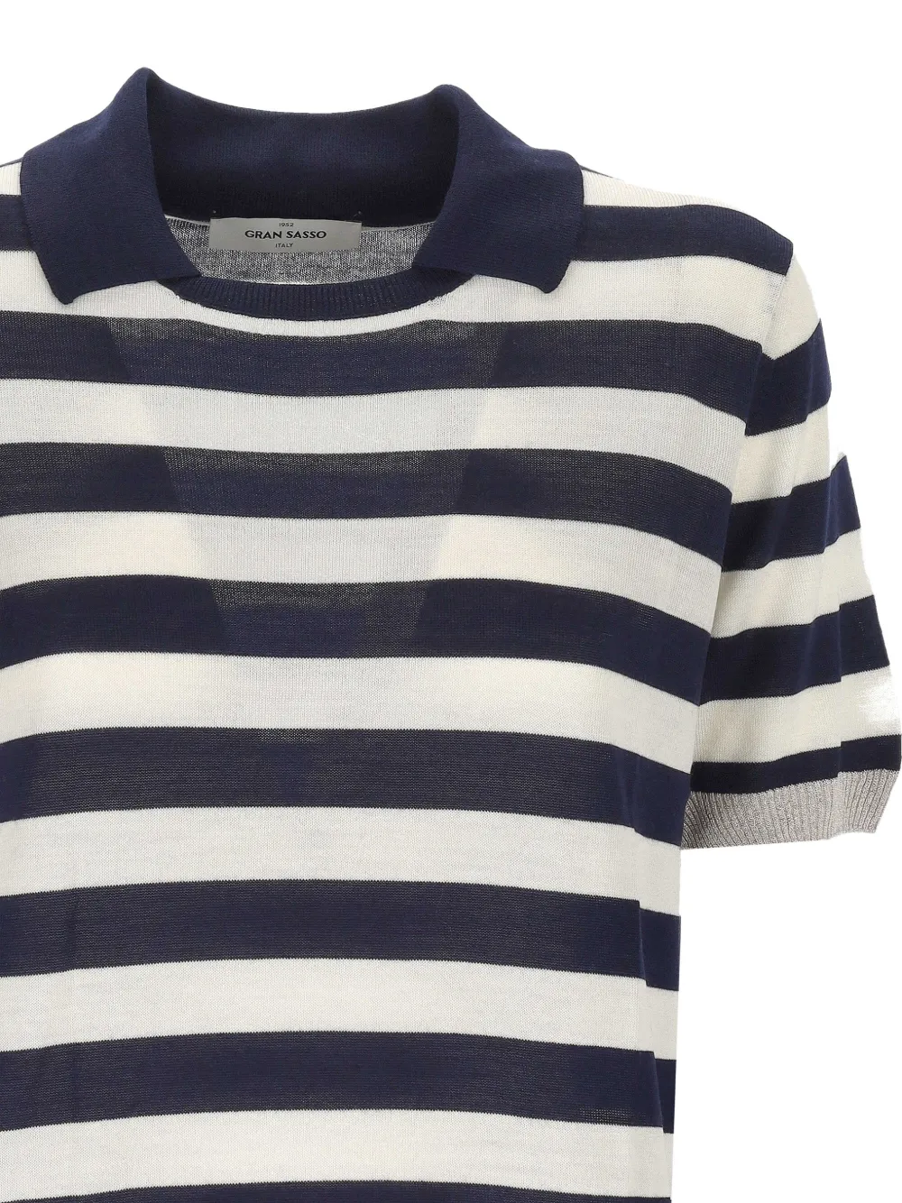 Gran Sasso Gestreept T-shirt Blauw