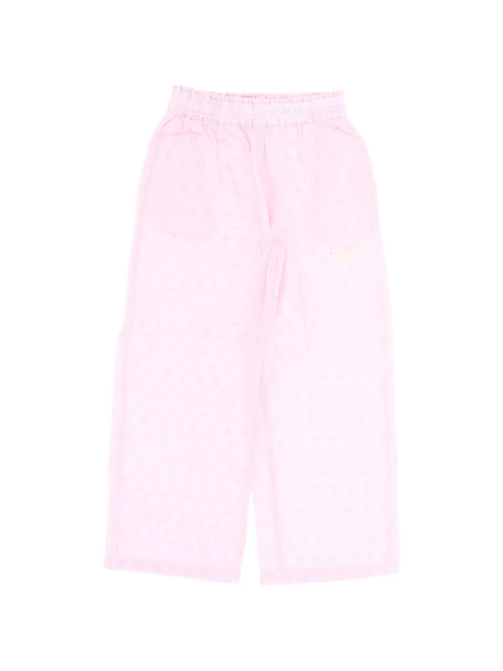 MC2 Saint Barth Kids Patricia broderie anglaise broek Roze