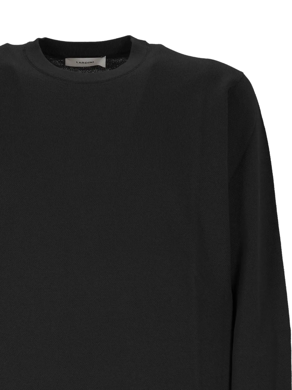 Lardini Gebreide trui met textuur Zwart
