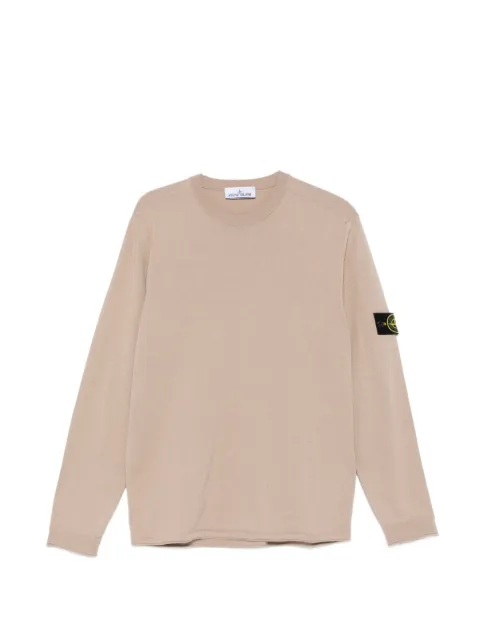 Stone Island pull à patch Compass