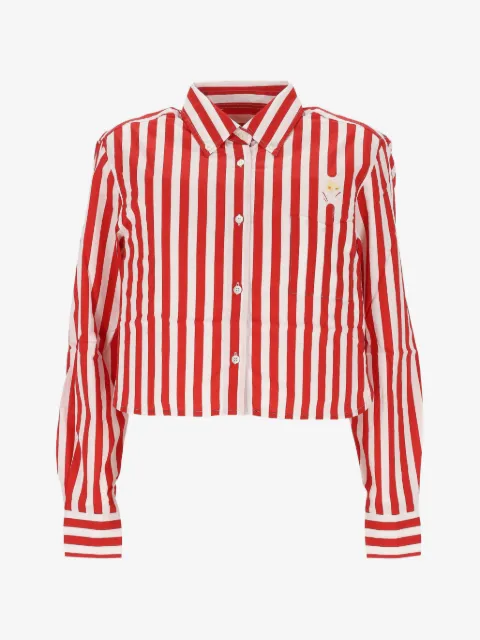 Fiorucci Camisa de algodão listrada