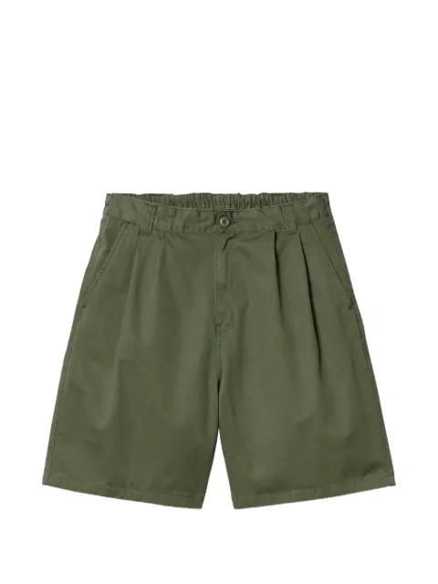 Carhartt WIP elastic-waistband  pleated shorts