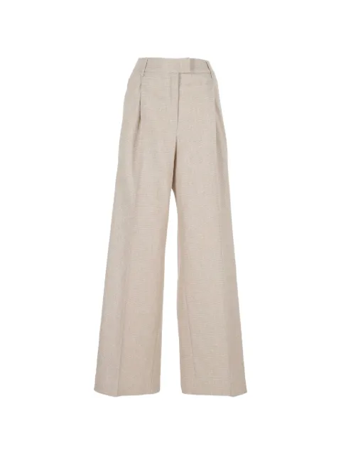 PT Torino pleated wide-leg trousers