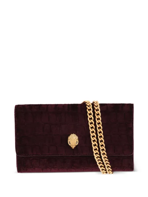 Kurt Geiger London red clutch bag