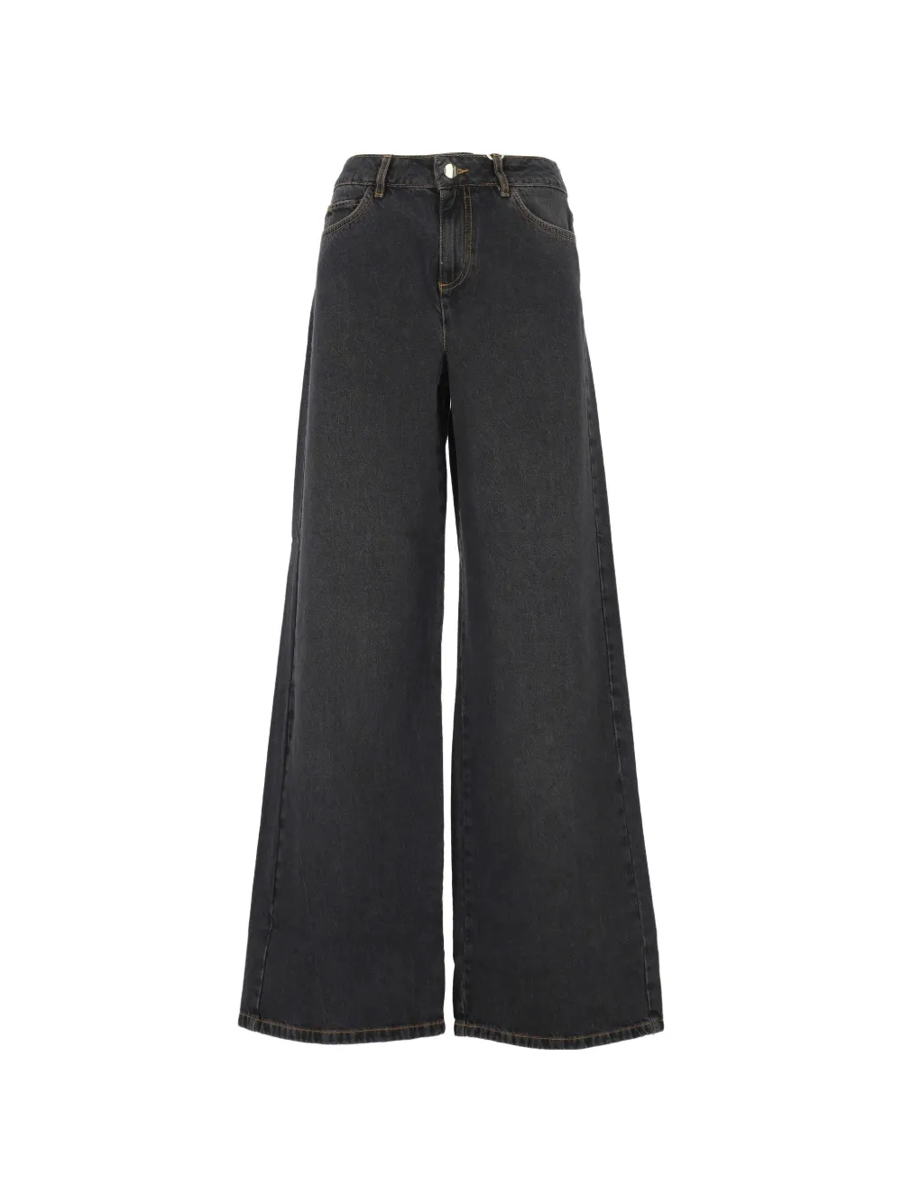 Marella Emme wide-leg jeans - Nero