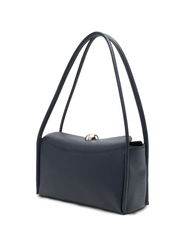 Furla Nicole レザーボストンバッグ M | ブルー | FARFETCH JP