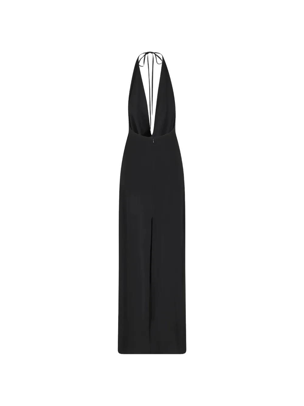 Federica Tosi Maxi-jurk met gestrikte taille Zwart