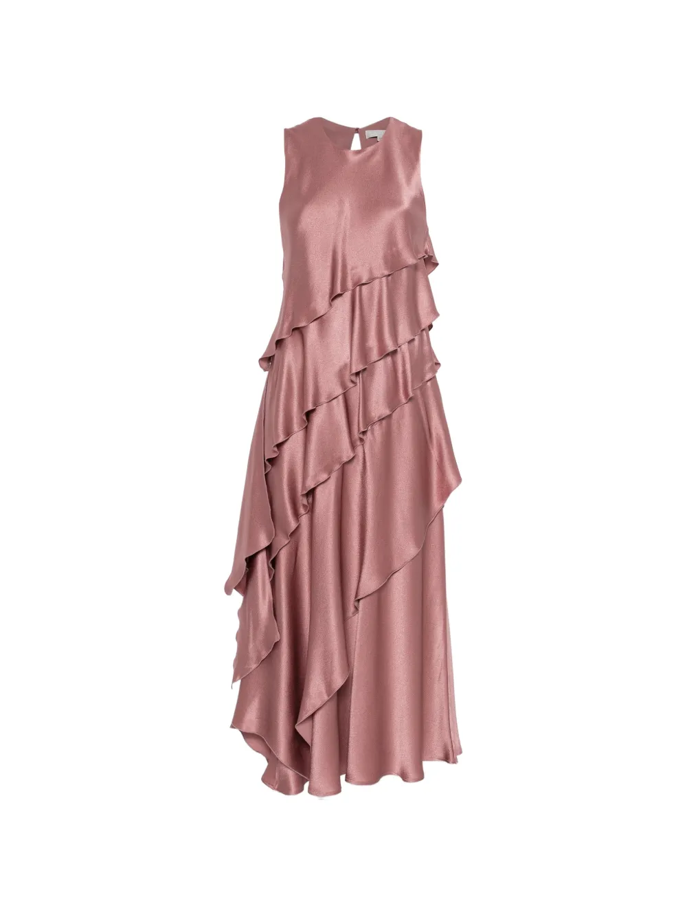 Antonelli ruffled dress - Rosa