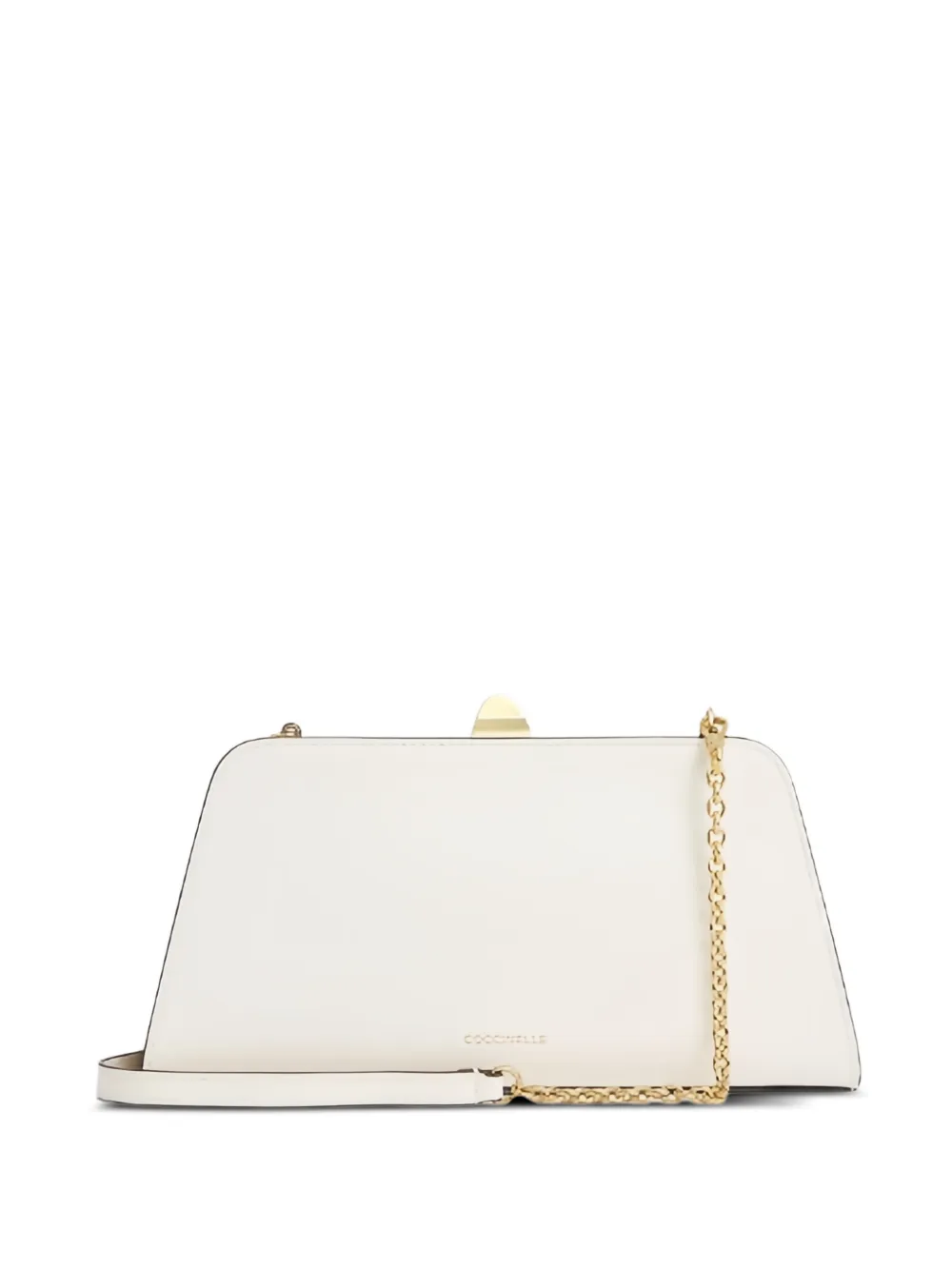 Coccinelle logo-appliqué shoulder bag - Toni neutri