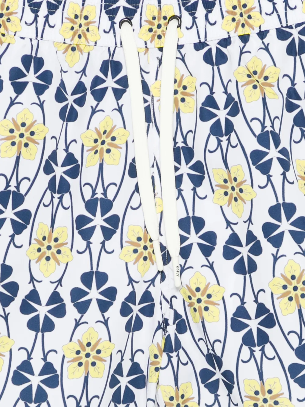 Altea Zwembroek met bloemenprint Wit