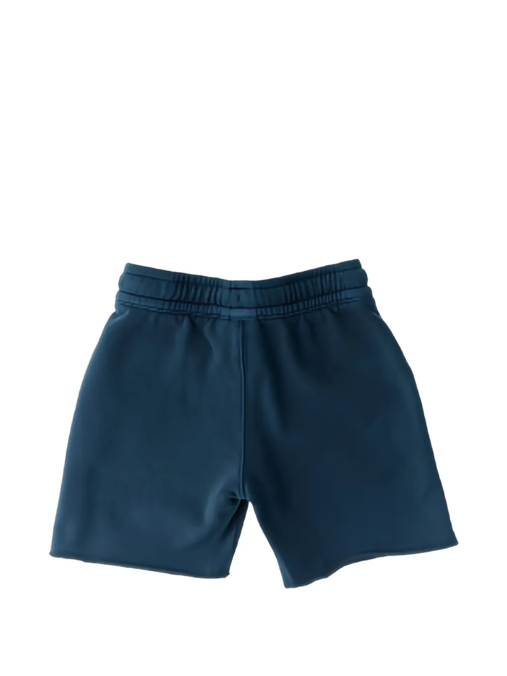SUN68 KIDS Gerafelde shorts met trekkoord Blauw