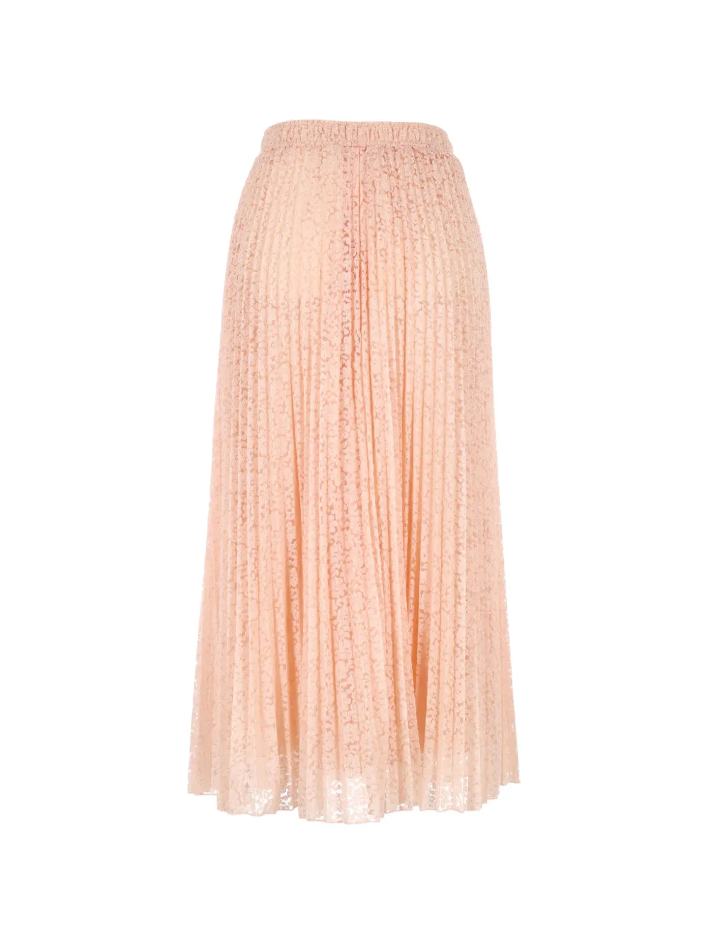  Ermanno Scervino Pleated Midi Skirt - Pink 