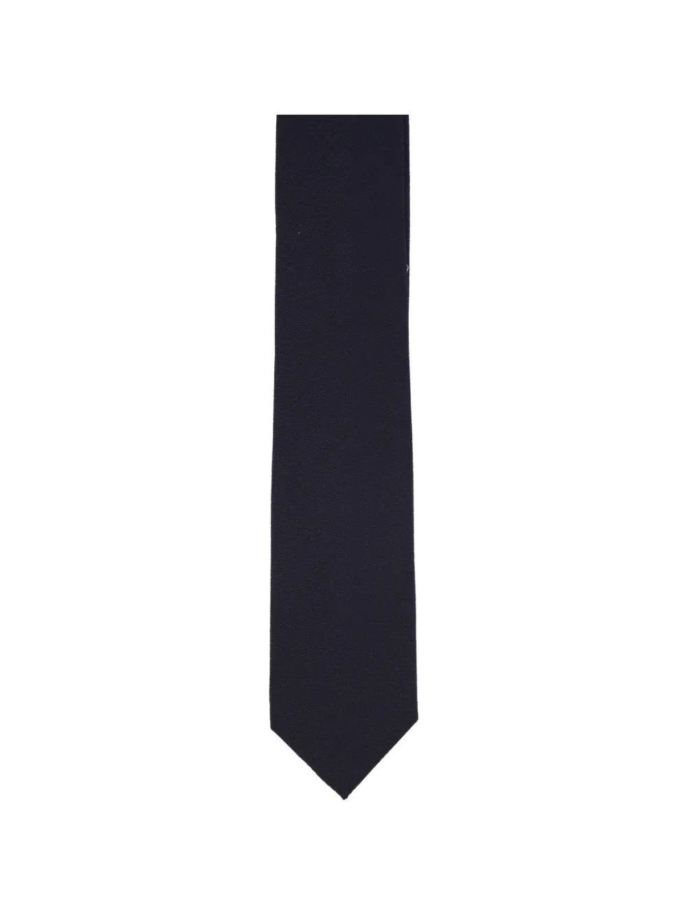 Barba textured tie - Blu