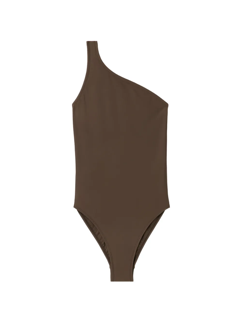 Filippa K asymmetric one-shoulder swimsuit - Braun