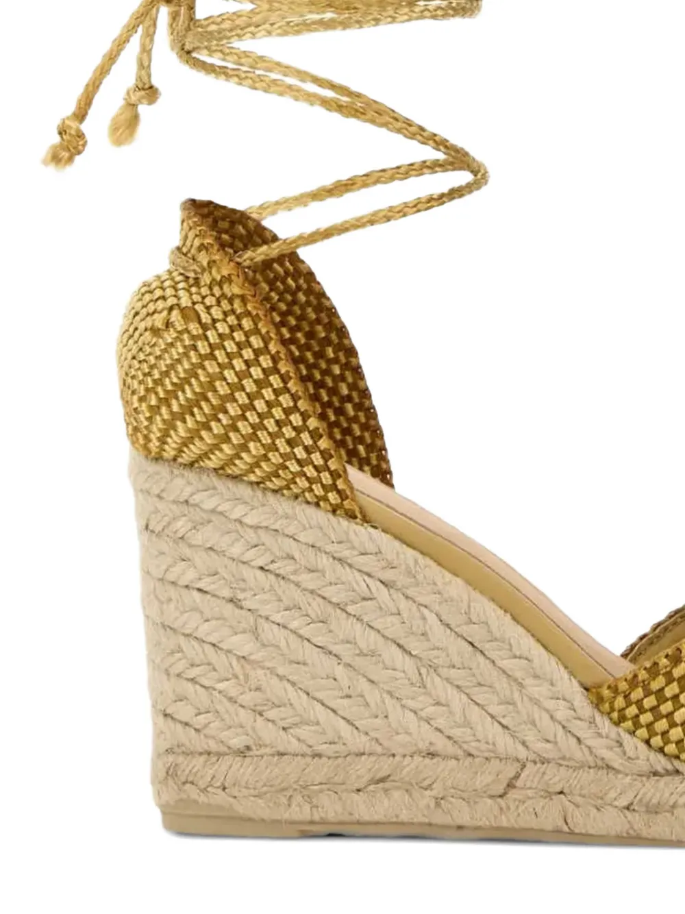 Castañer Cora wedge espadrilles Goud