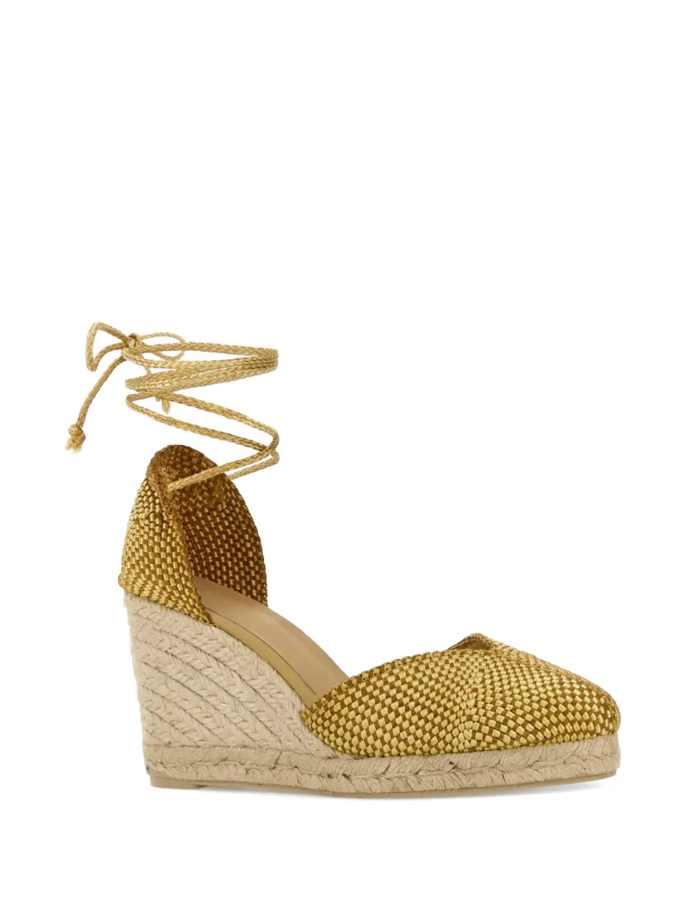 Castañer Cora wedge espadrilles Goud