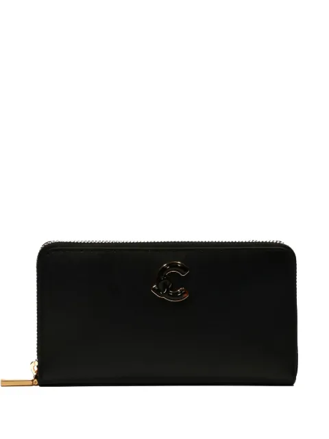 Coccinelle logo-plaque zip-around wallet