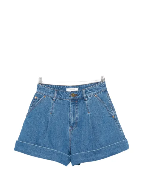 ZIMMERMANN pleated cuffed shorts