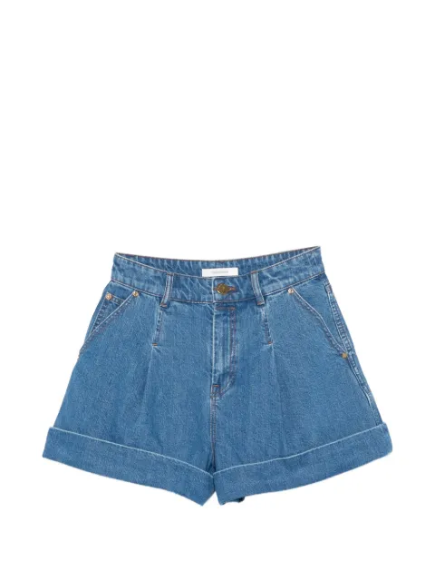 ZIMMERMANN pleated cuffed shorts