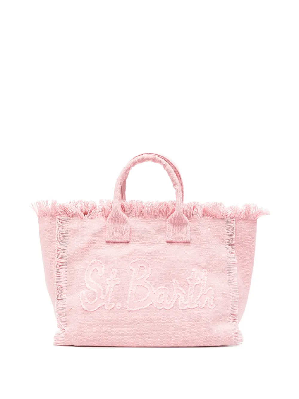 MC2 Saint Barth Kids fringed tote bag - Rosa