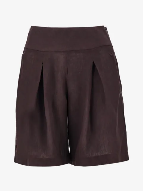 Emporio Armani bermudas con pinzas
