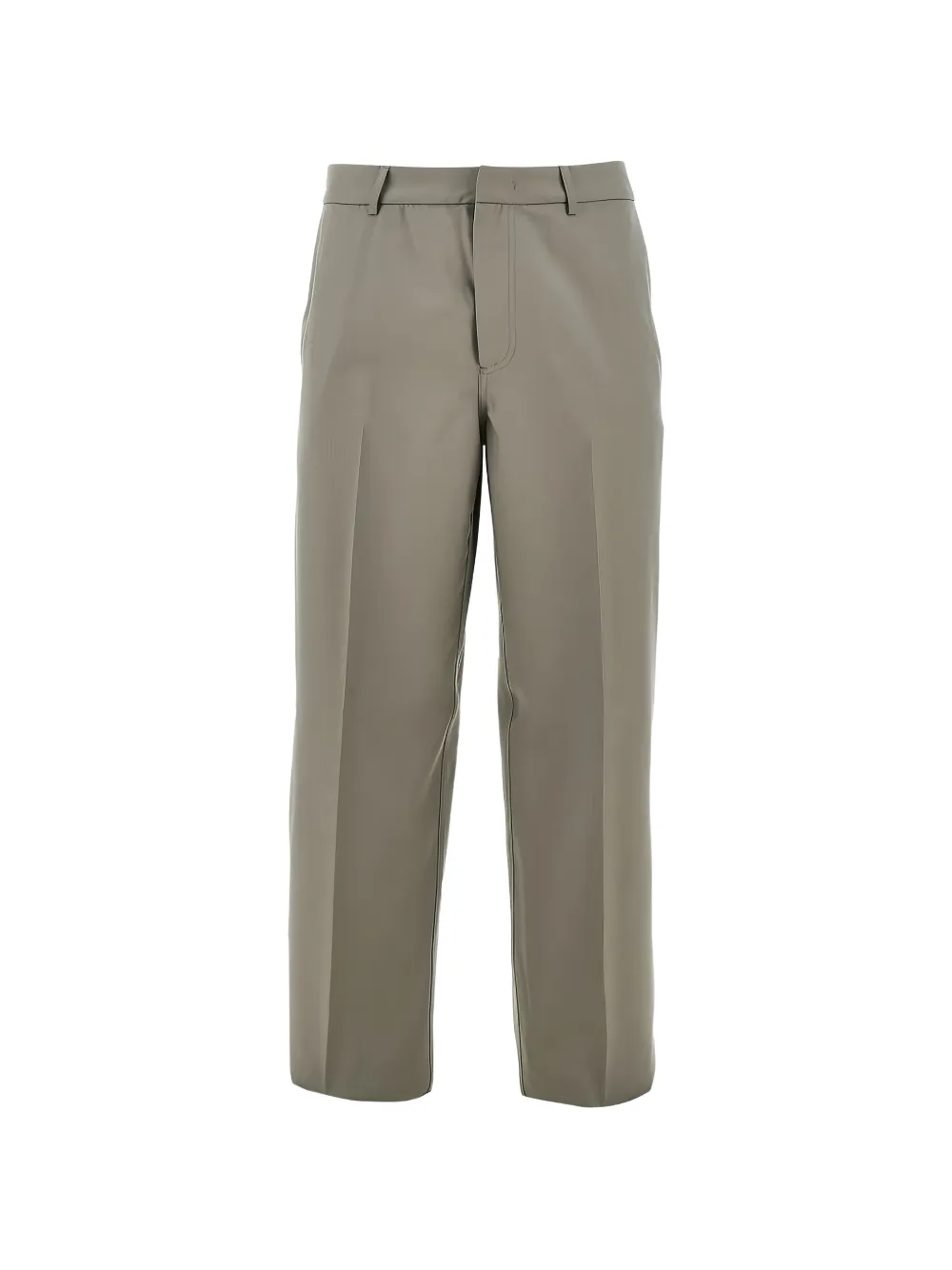 Emporio Armani belt-loop trousers - Grigio