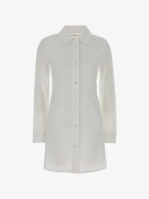 Co camisa de popelina manga larga