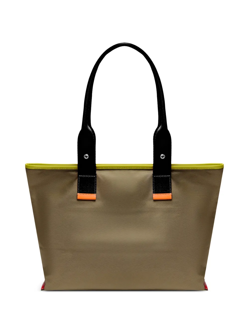 Lancel Mistral Rollable medium shopper met jacquard Beige