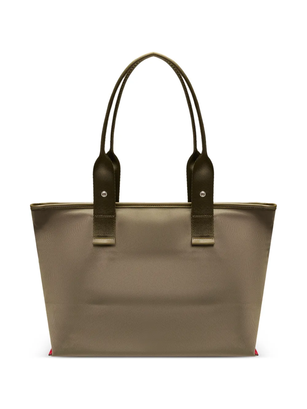 Lancel Mistral Rollable medium shopper met rits Groen